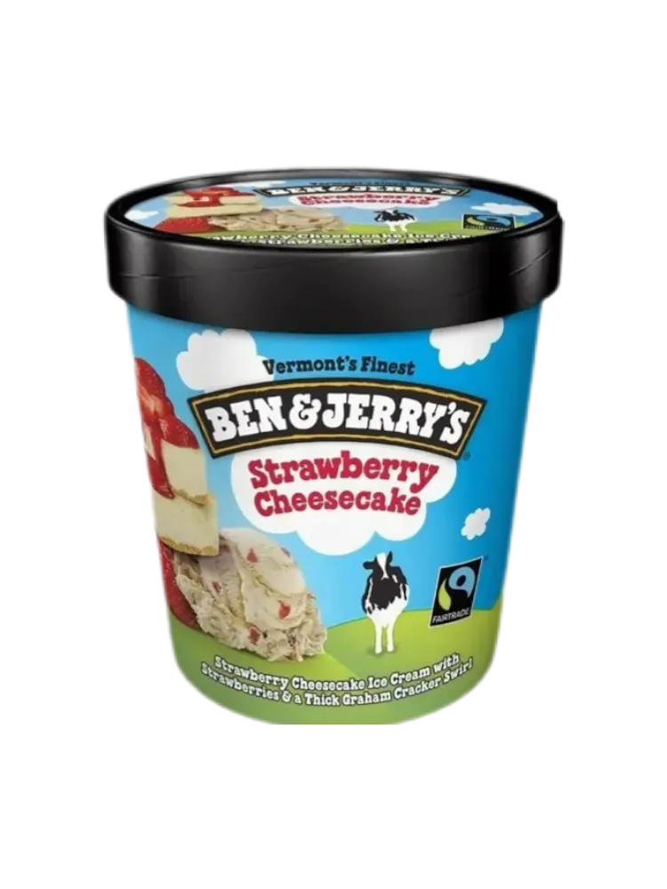 Ben&Jerry’s Strawberry Cheesecake 324g - фото 1
